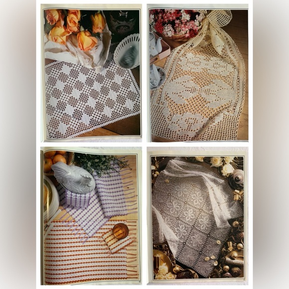 Magic Crochet Magazine Christmas Gifts Decorations Afghans Bedspread Patterns - Picture 15 of 17